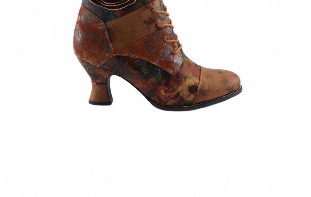 NEW SPRING STEP SHOES women's roselia flow boot in camel multi